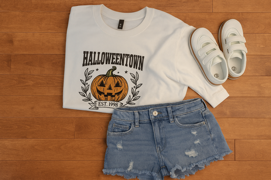 Halloweentown Pumpkin Graphic Long Sleeve