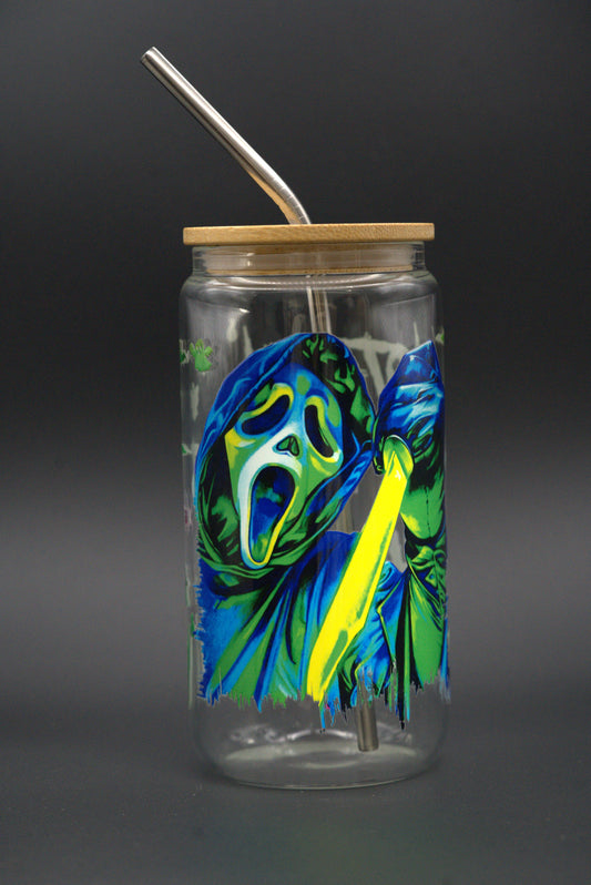 Neon Ghostface Cup