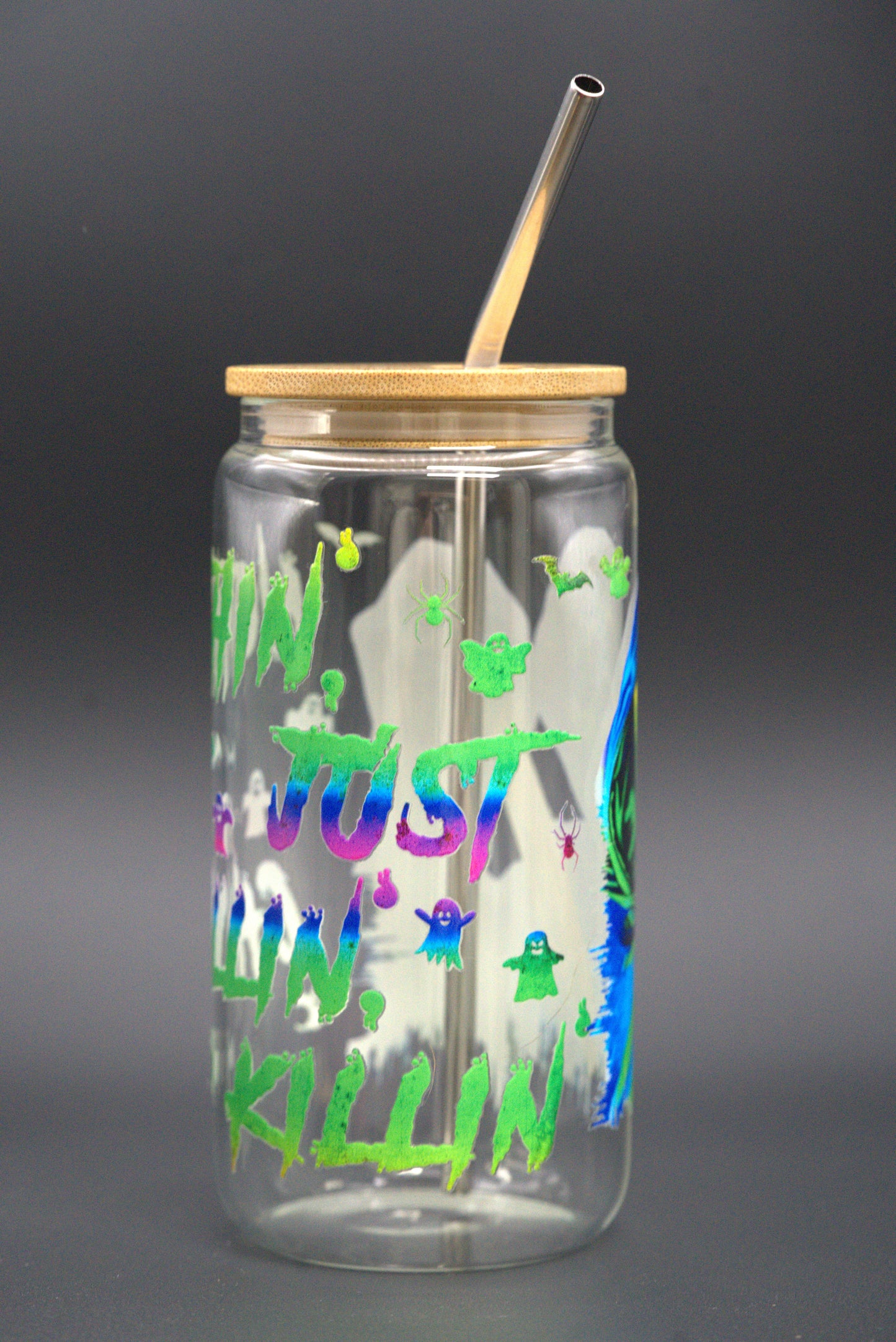 Neon Ghostface Cup