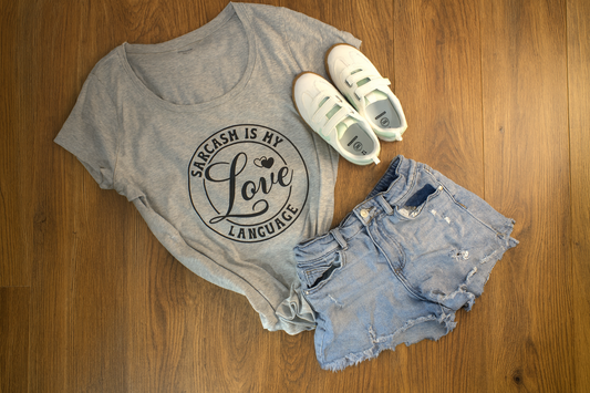 Sarcasm Is My Love Language Graphic Tee