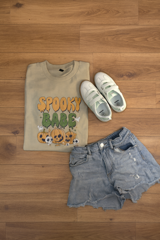 Spooky Babe Halloween Graphic Tee