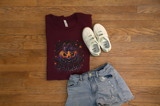 Spooky Season Pumpkin Graphic Tee