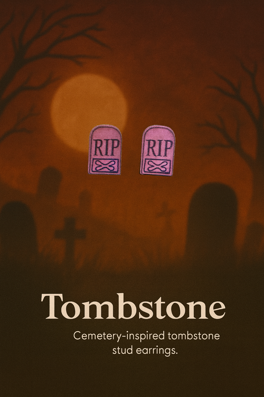 Tombstone Stud Earrings