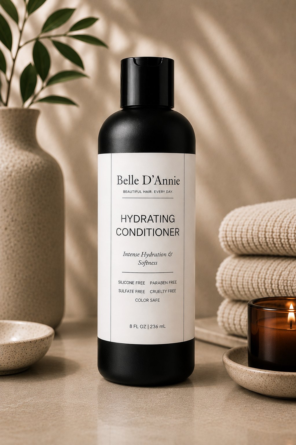 Belle D'Annie Hydrating Conditioner for soft hydrated hair